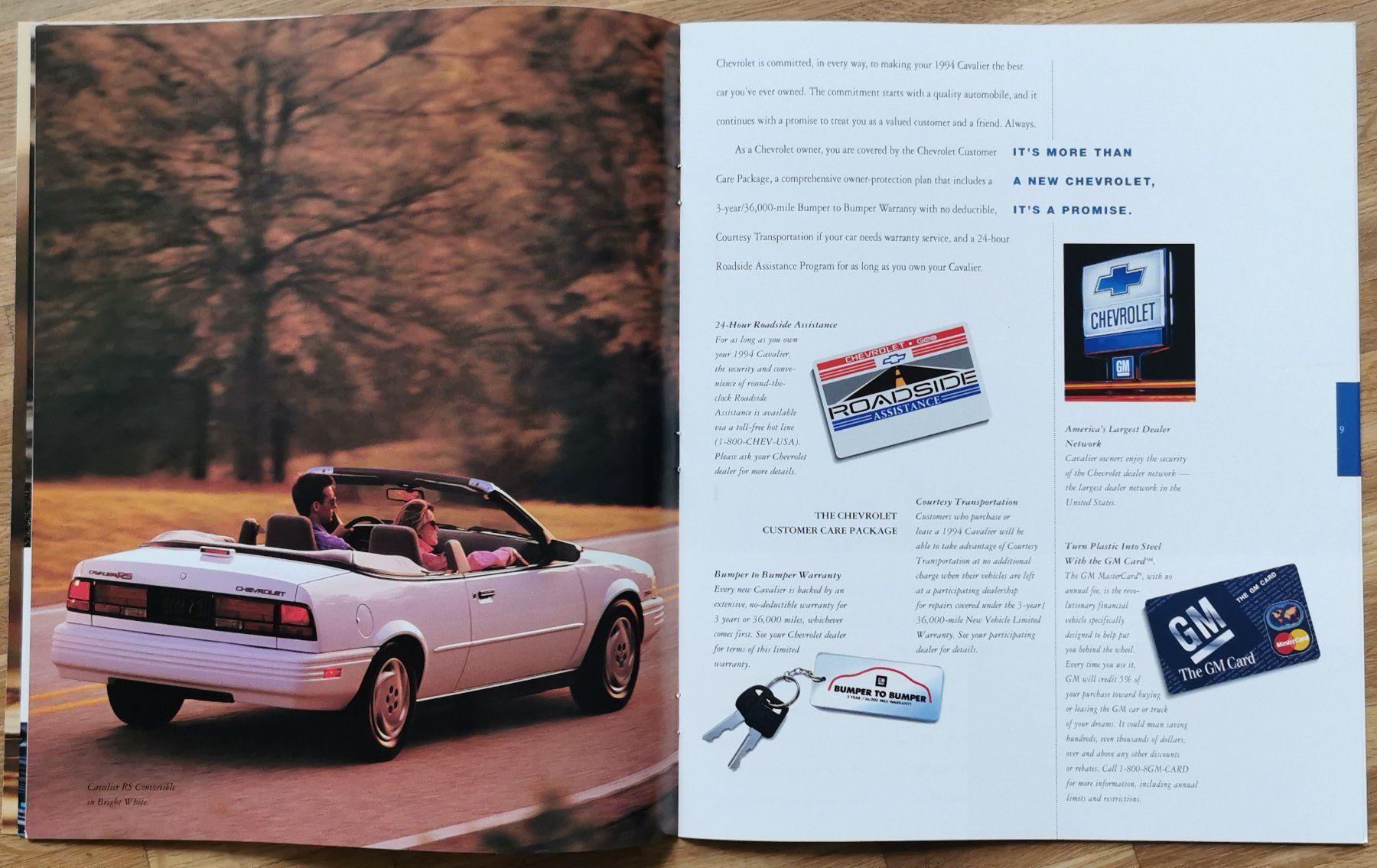 Chevrolet Documenti: CHEVROLET CAVALIER 1994 – Nuovo (secondo la descrizione) da huenenberg venduto da Suizofelize 3