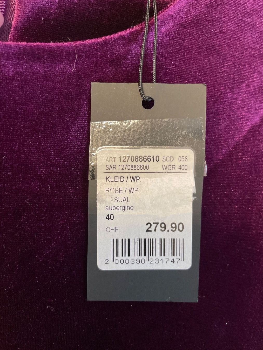 Navyboot Vestiti: Navyboot Abendkleid in dunkelviolett – Nuovo (secondo la descrizione) da Grenchen venduto da servet.t 2