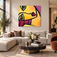 Unikat Pop Art Bild – Öl auf Leinwand