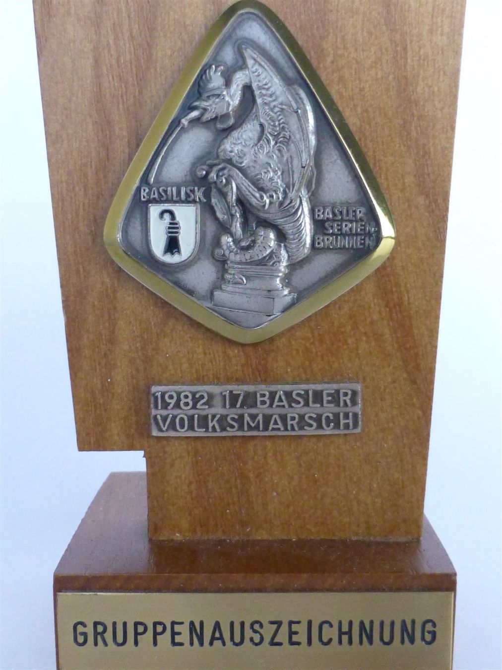 Medaillen: Medaille 17. Basler Volksmarsch 1982 – Gebraucht aus Basel von Falconis 1