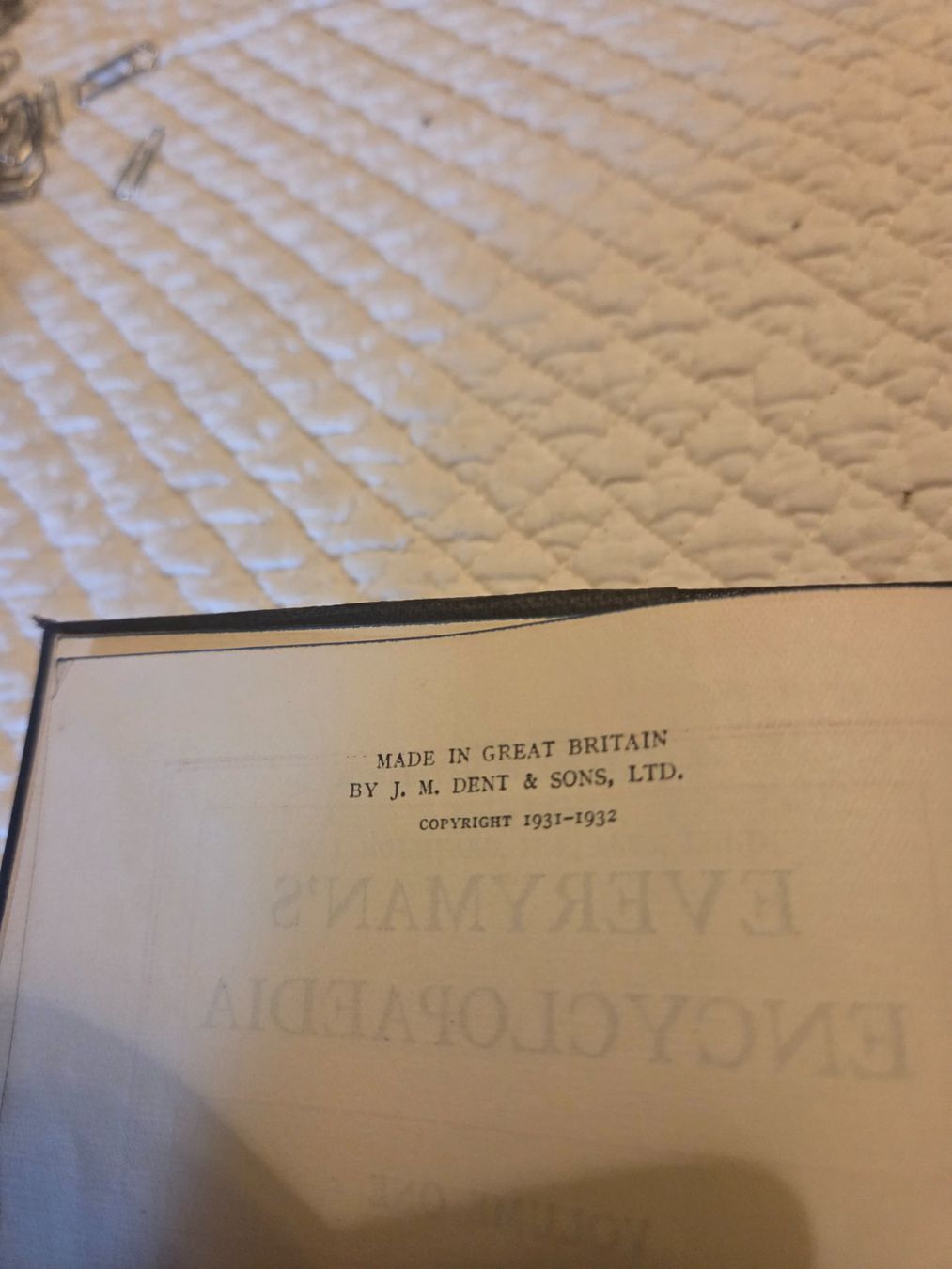 Libri: Everyman's Encyclopediae 1931  1932 – Usato da Genève venduto da canin04 1