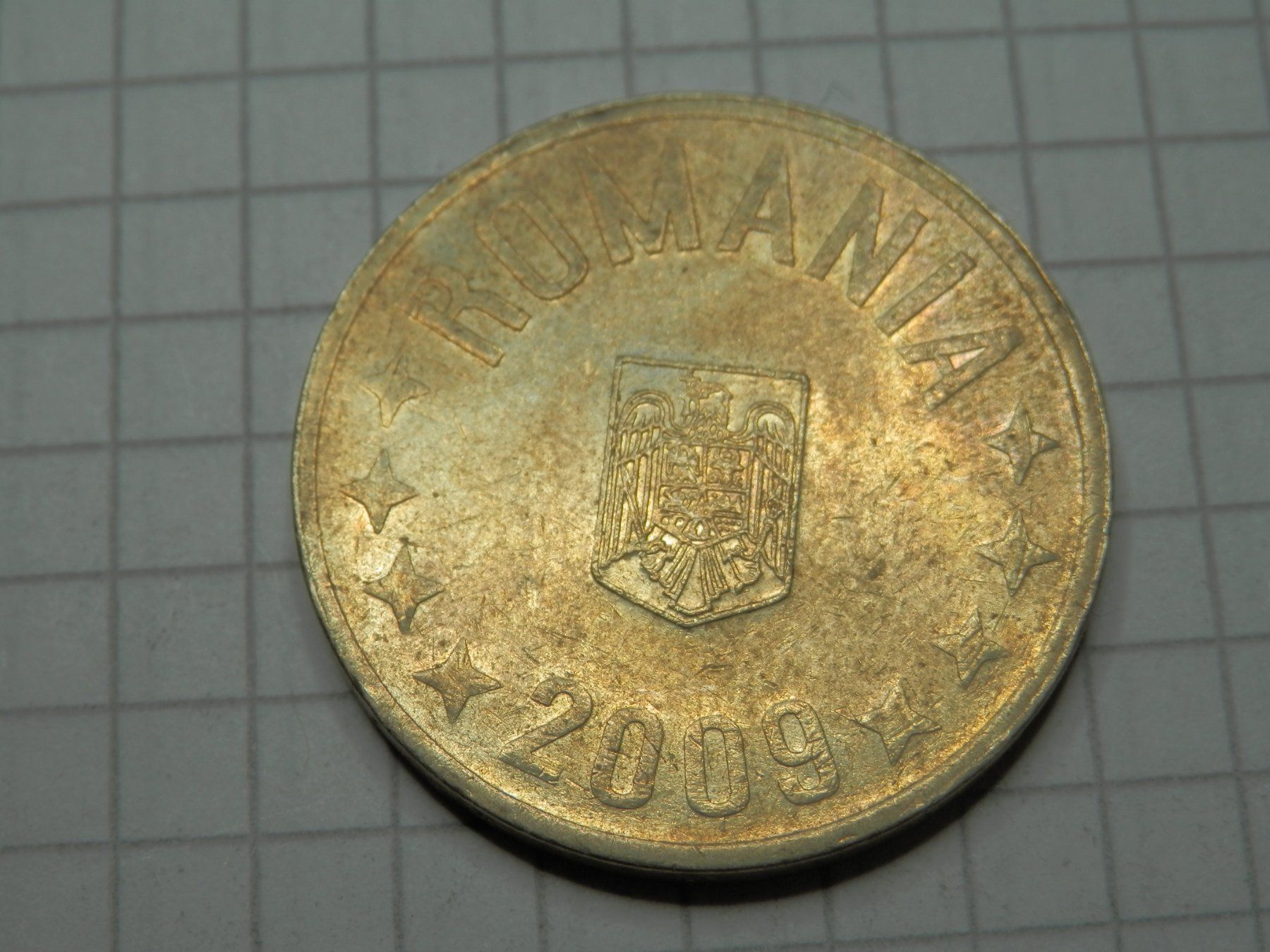 Tutti le monete: Rumänien  50 Bani, 2009 – Usato da Weiach venduto da weiach81