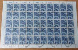 M0448 - Feuile Europa 1967 1er jour
