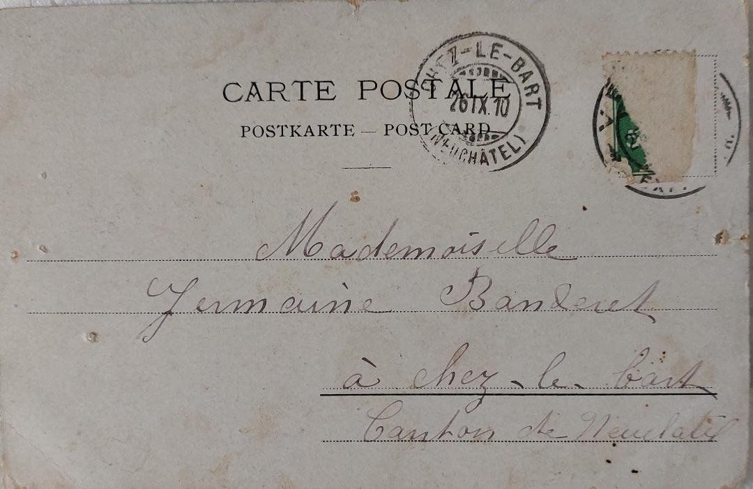 Cartoline postali: LAC LÉMAN - CHILLON - vue - 1910 – Difettoso da Delémont venduto da Domdom1 1