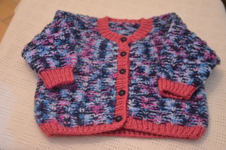 TAILLE 68 - VESTE NEU - HANDARBEIT