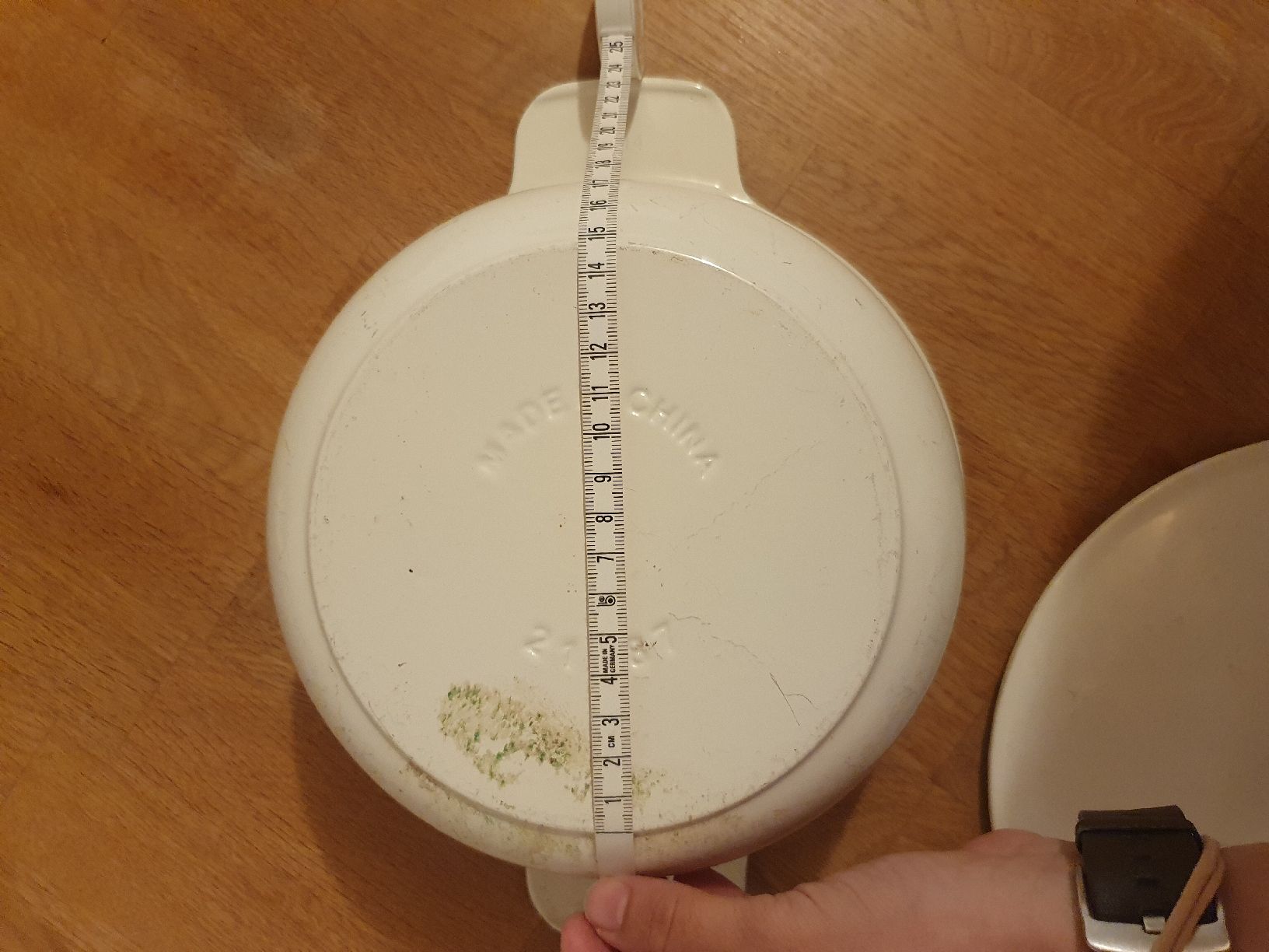Pentole: Cream Enamel Cast Iron Pot – Usato da Sirnach venduto da eftix 3