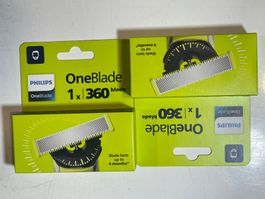 2 Stück Philips OneBlade 360 Klingen neu
