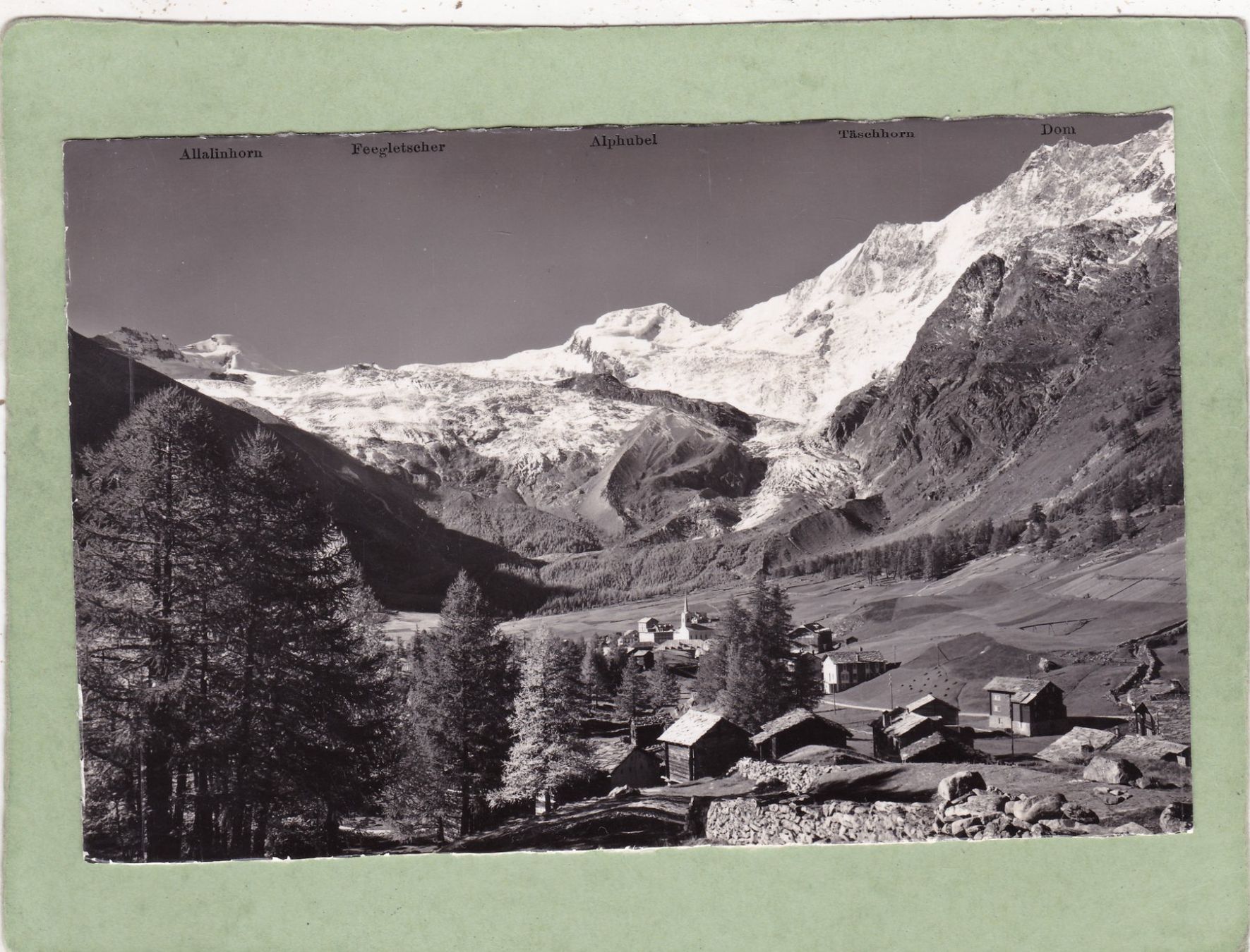 Cartoline postali: Saas-Fee 1947 – Usato da Herisau venduto da Lisegrat2008