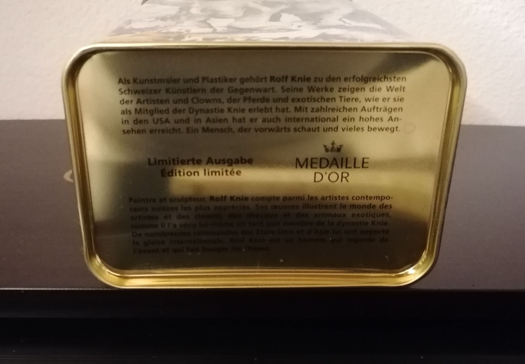 Altro in Decorazioni & Accessori: Rolf Knie Kaffee Dose / Vorratsdose / Blechdose – Nuovo (secondo la descrizione) da Schwarzenegg venduto da musi09 6