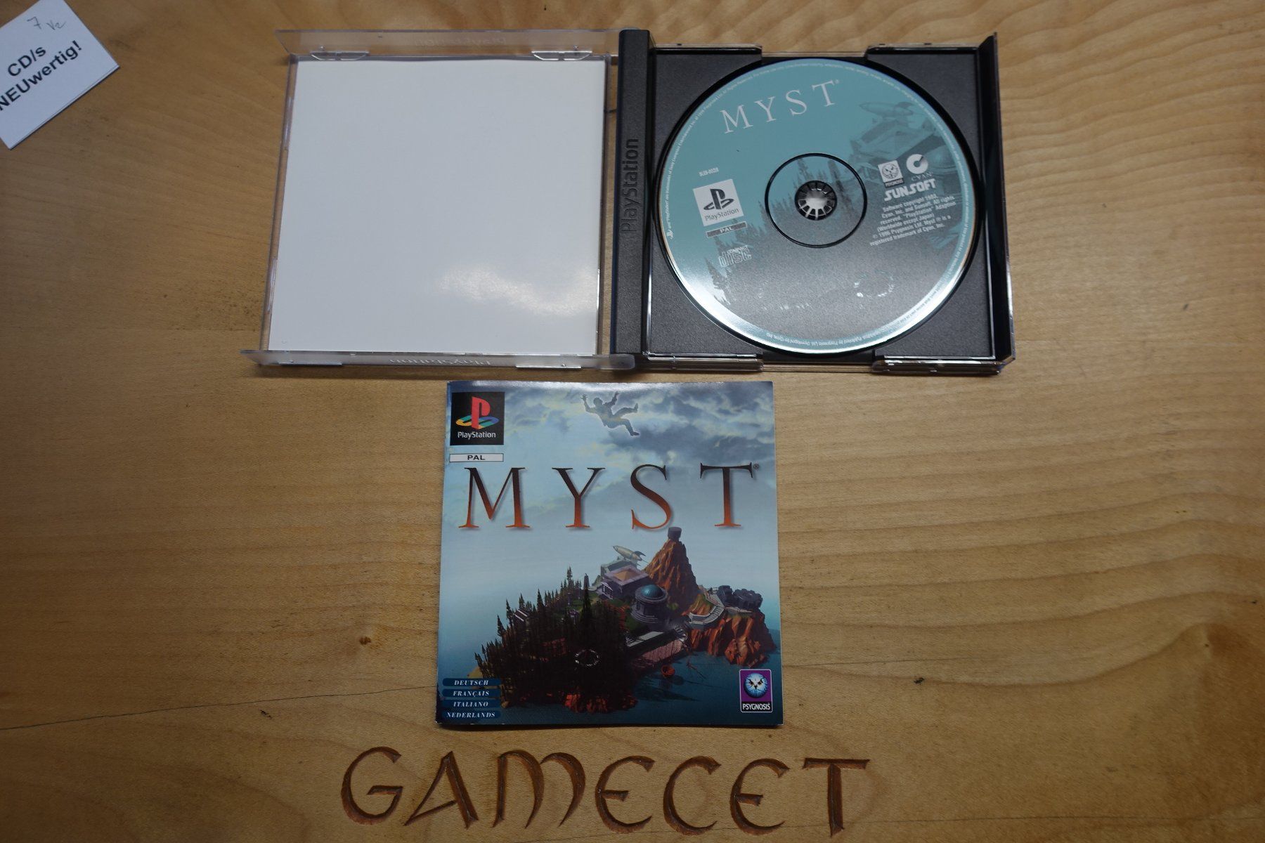 Sony Spiele: Myst – Gebraucht aus Steinach von Gamecet 3