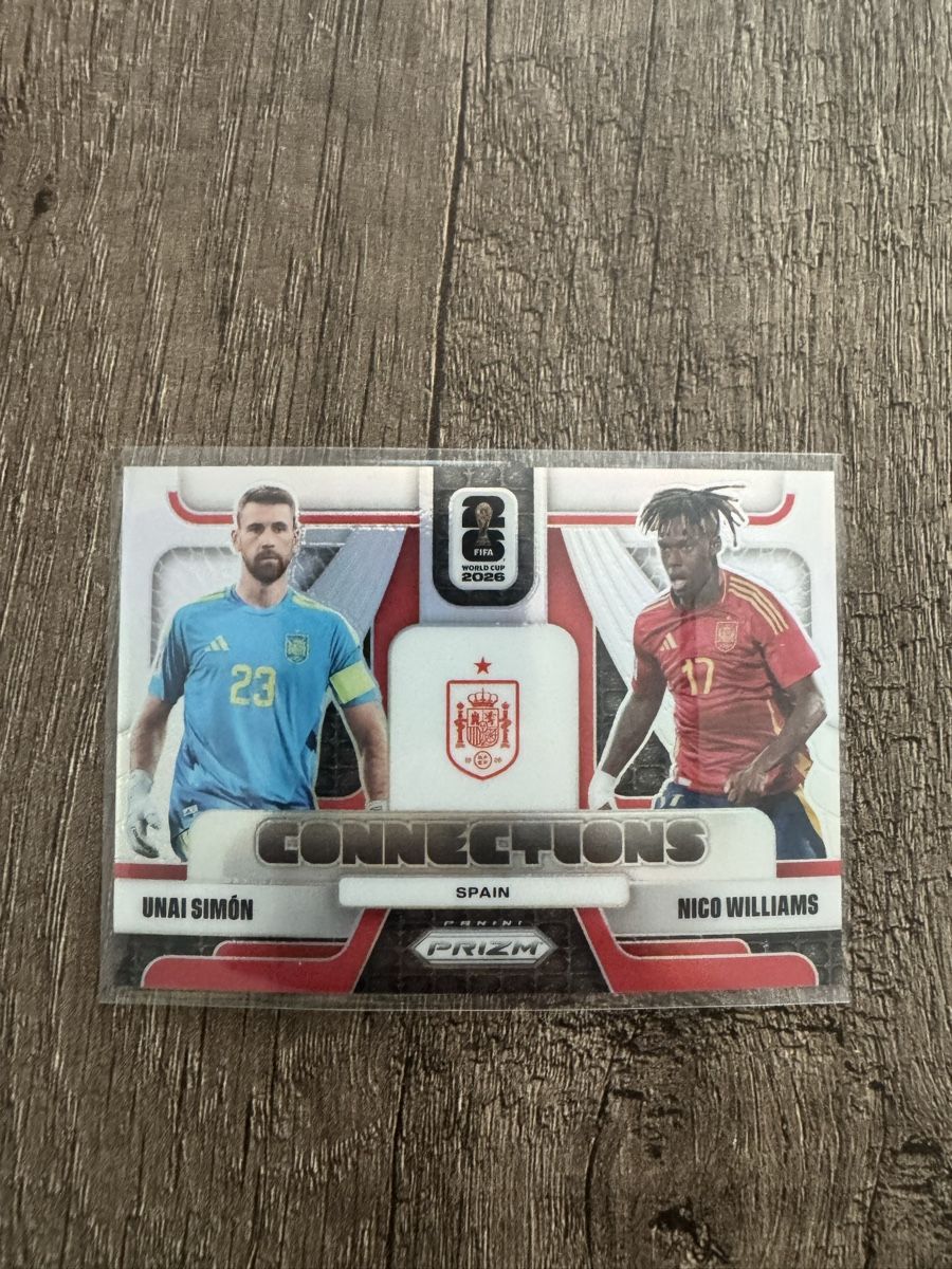 Panini Sammelbilder & Trading cards: Unai Simon + Nico Williams Connection #9 – Gebraucht aus Zollikofen von Bebby12