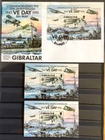 1995 Gibraltar -50 Jahrestag der Beendigung II Weltkriegs
