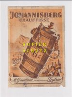 Etikette - Johannisberg Chauffisse /bd
