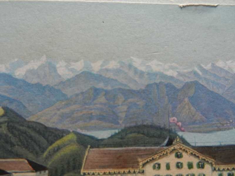 Gravures: Rigi Kulm cdv – D'occasion à Risch par Rischli15 9