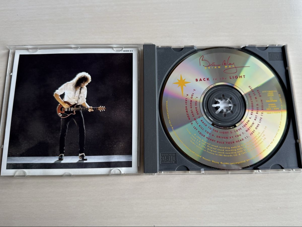CDs: Brian May - Back to the Light CD - Queen Gitarrist! – Gebraucht aus Oberried Brienz von Chyara 2