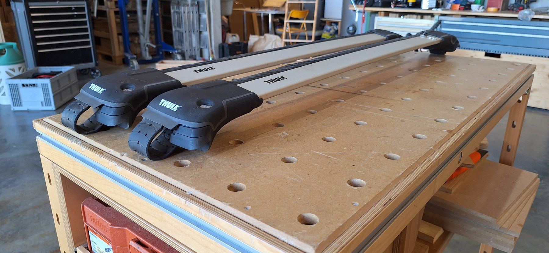 Thule Portapacchi: Barre de toit Thule WingBar Edge 9582 M – Usato da Chesalles-sur-Oron venduto da DarkFight36 1