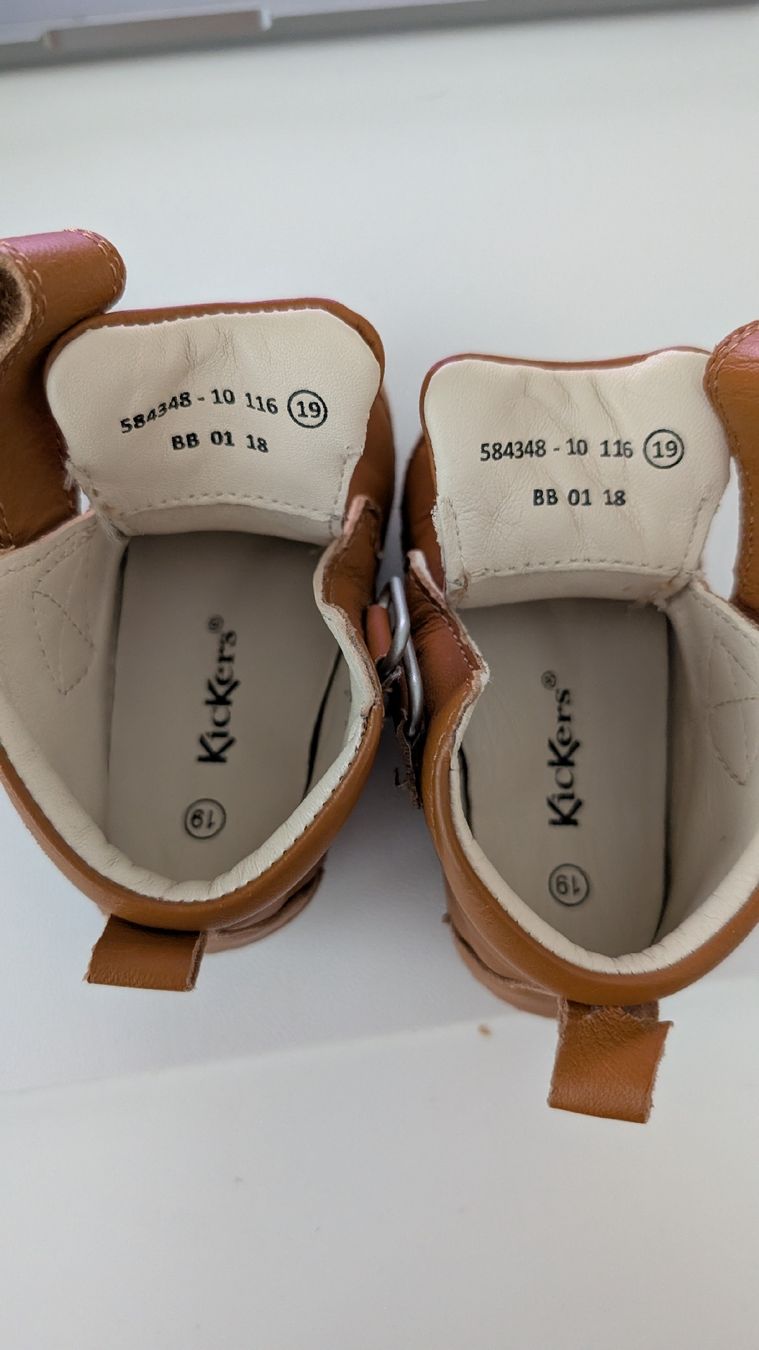 Kickers Scarpe per ragazzi: Kickers Sabio brown size 19 – Usato da Zürich venduto da MarianneZRH 4