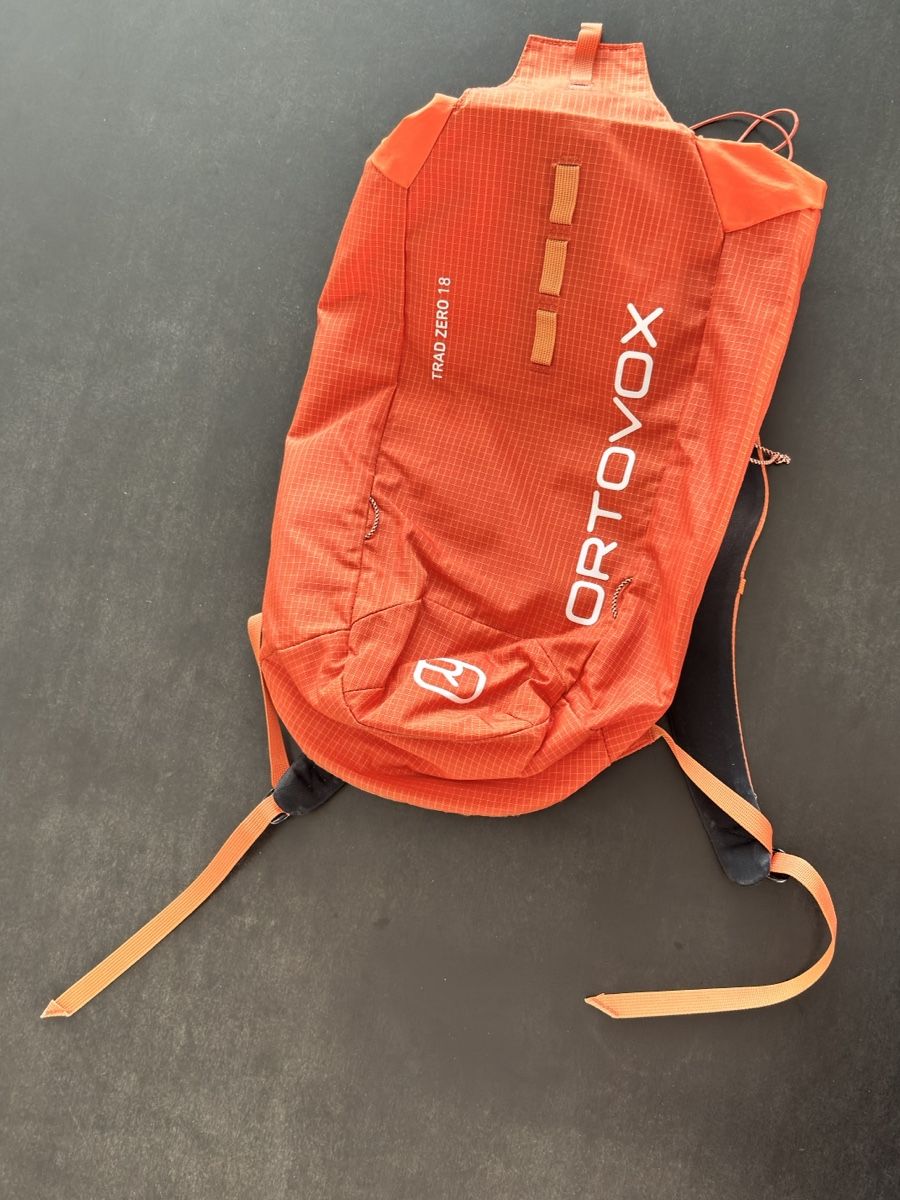 Ortovox Zaini: Ortovox Trad Zero 18 Backpack Orange – Usato da Bern venduto da Gbilly