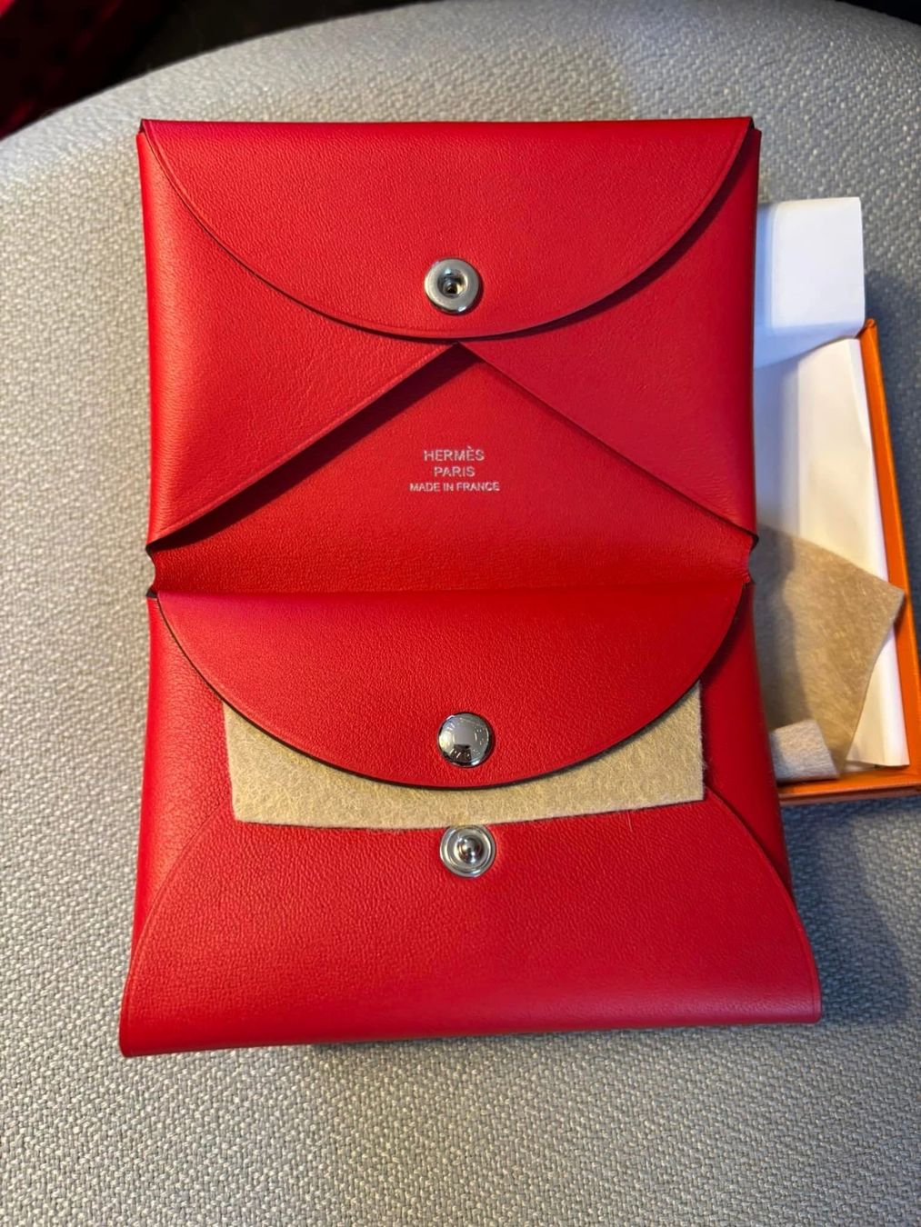 Hermès Portafogli: Hermes calvi duo dog neu – Nuovo e nell'imballaggio originale da Kilchberg ZH venduto da cruella 2