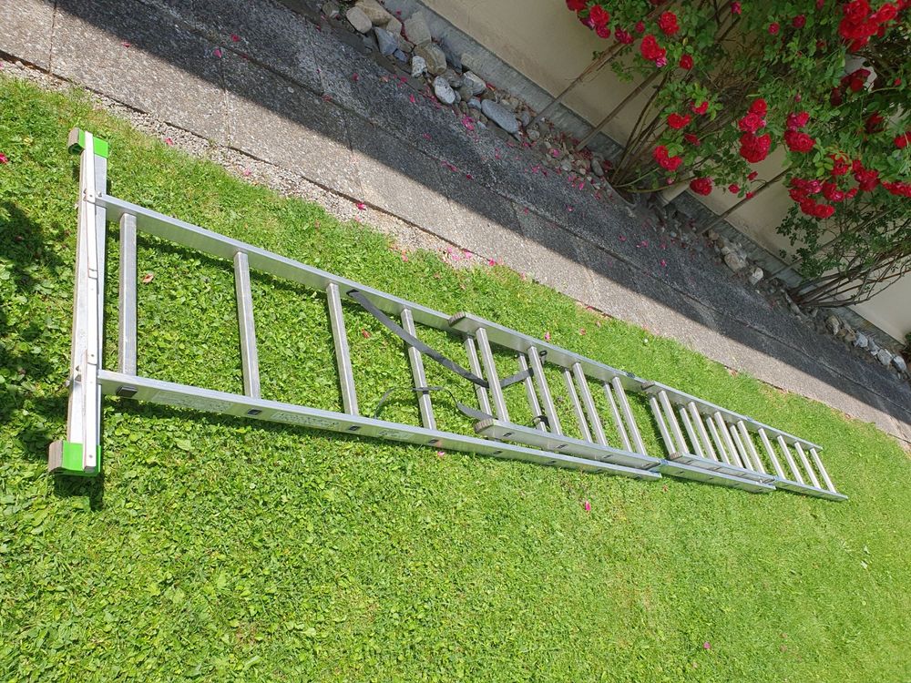 Aluleiter ALU Leiter AluLeiter ausziehbar Kaufen auf Ricardo