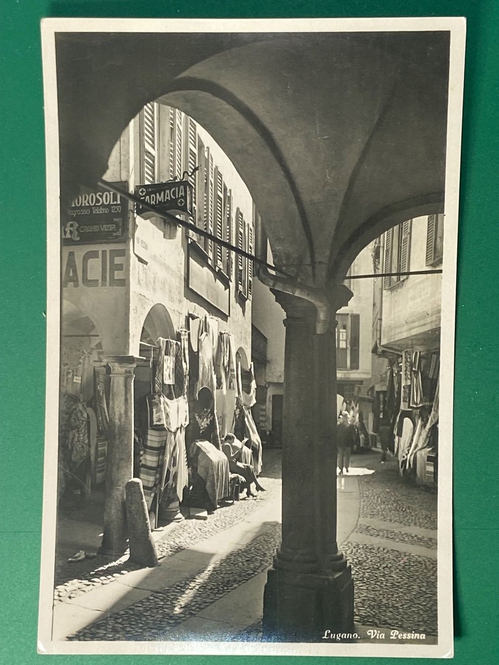 Cartoline postali: Lugano - Via Pessina – Usato da Steg VS venduto da _vinci_