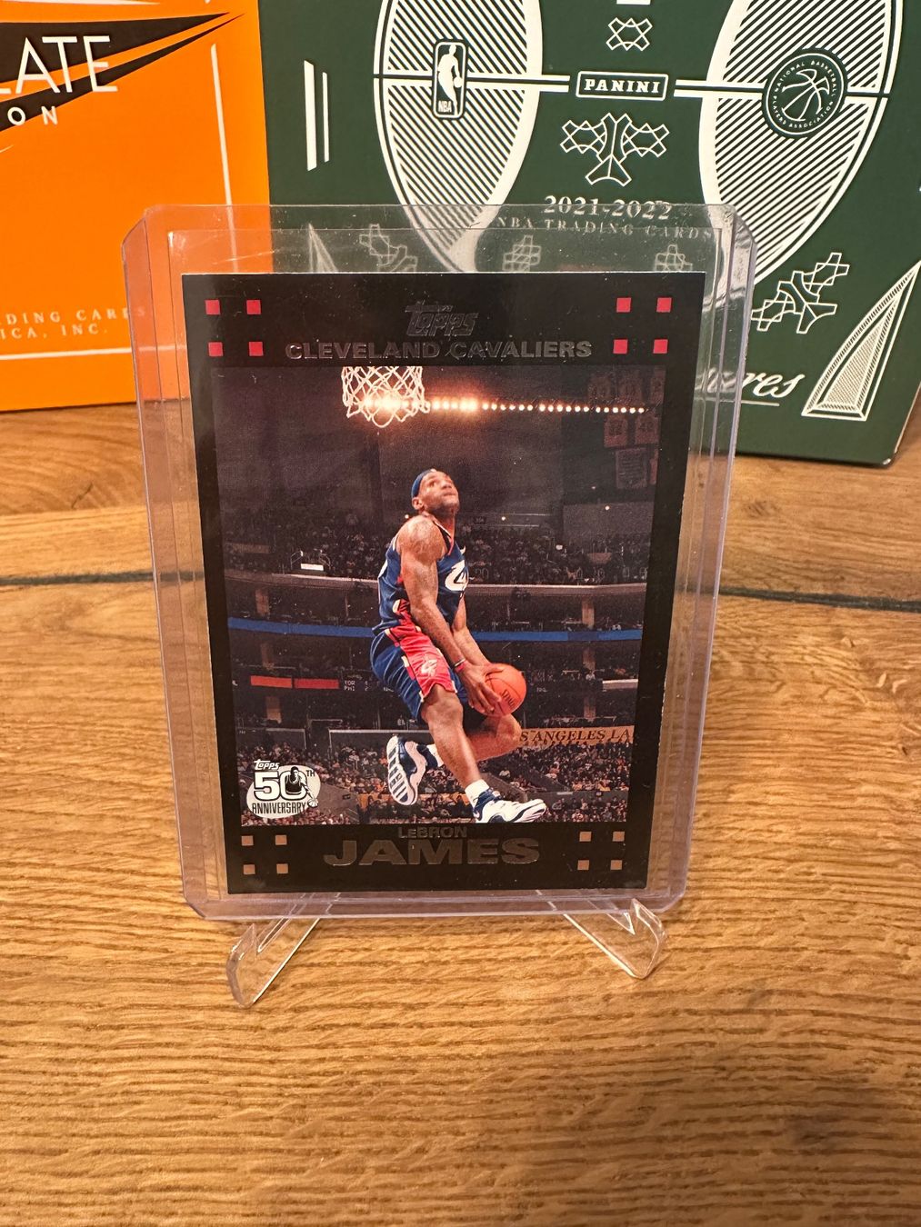 Nba Carte collezionabili: Lebron James topps 50 anniversaire – Usato da Vullierens venduto da Gaara04