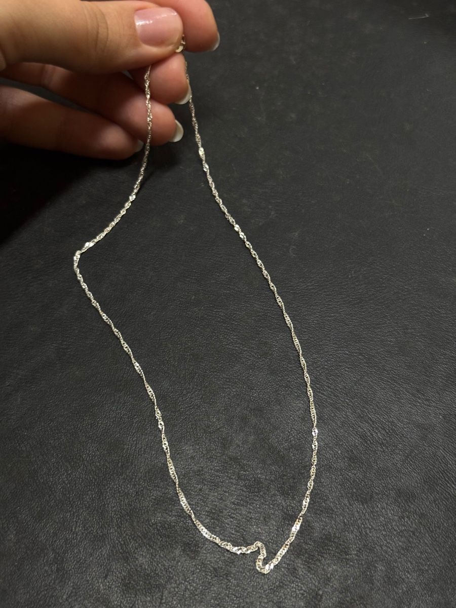 Ketten: Halskette aus 925er Silber – Neu (gemäss Beschreibung) aus Biasca von angelopiletti