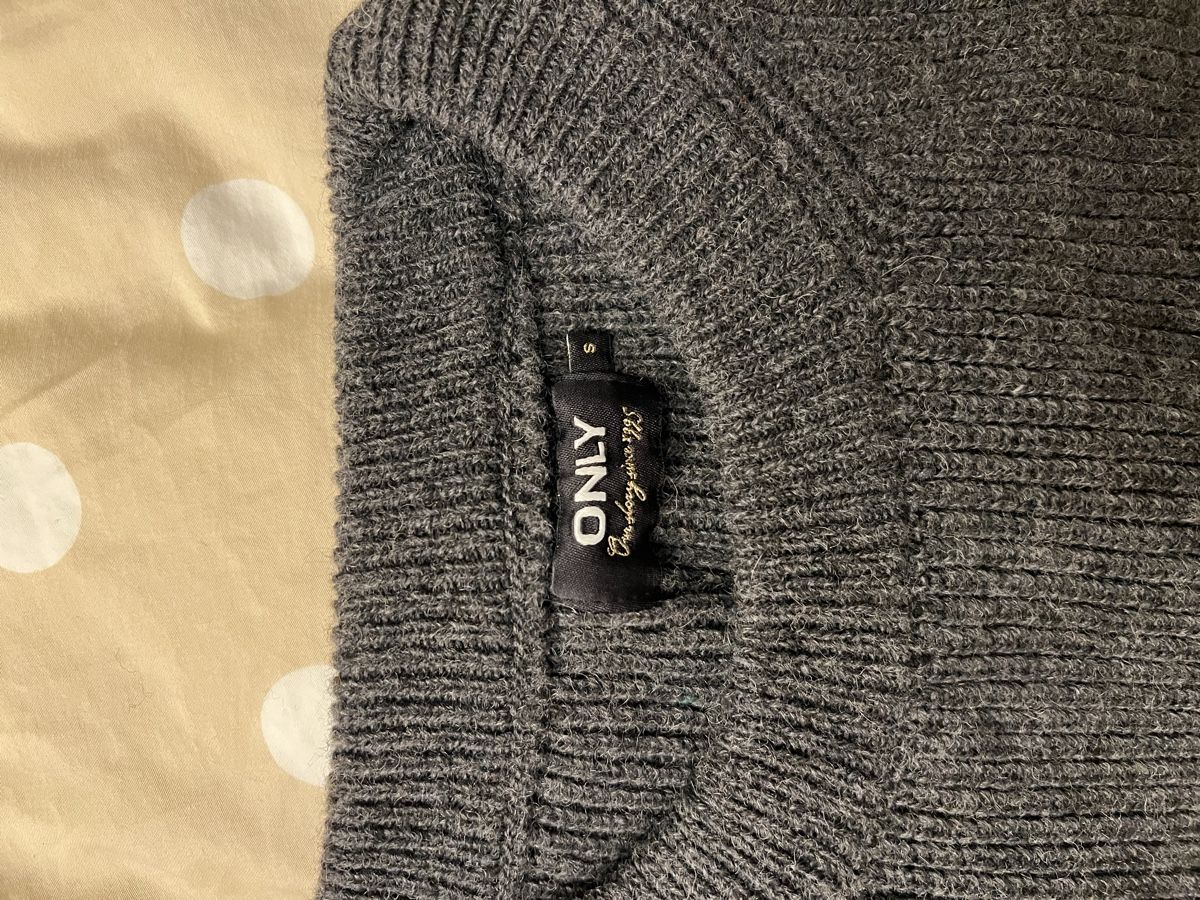 Only Gilet & Giacche: ONLY Damen Strickweste Grau Gr. S – Usato da Olten venduto da isabelschmid 2