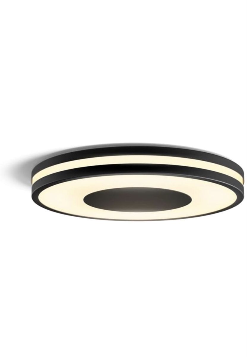 Philips Lampadari & plafoniere: Philips Hue Deckenleuchte White Ambiance Being Schwarz – Usato da St. Gallen venduto da RicKeDe 3