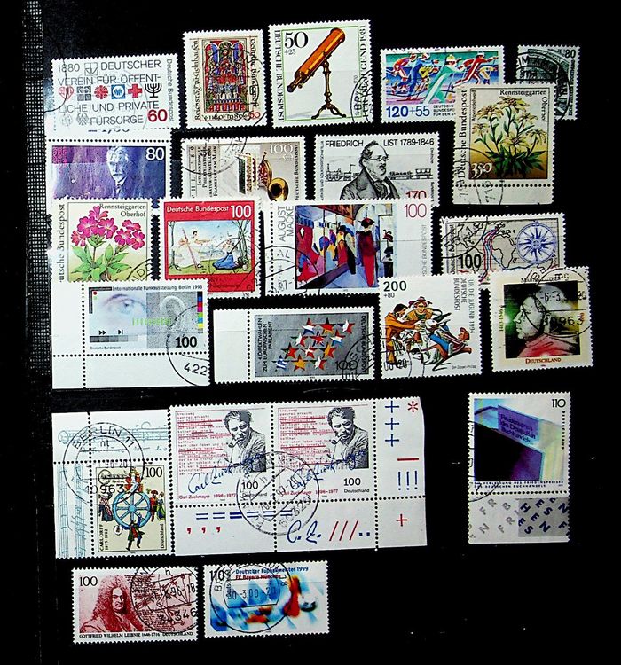 Prophila Collection RFA (FR.Allemagne) 2073 (complète.Edition.) Neuf avec Gomme Originale ** MNH 1999 j. w. Goethe (Timbres pour Les collectionneurs) Célébrités/Cinéma/Théâtre/Radio