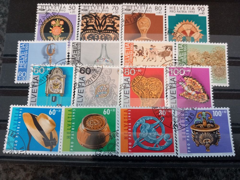 4 ganze Pro PatriaSätze 1992 1995 Kaufen auf Ricardo