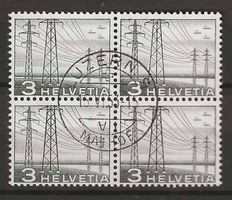 CH297 - Ligne haute tension 1952 B4 obl.