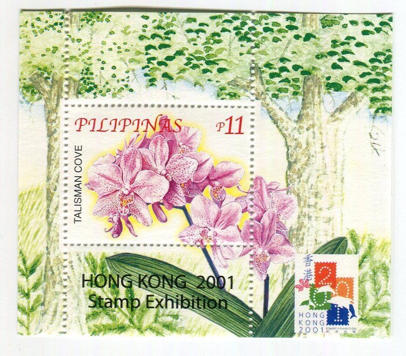 Alle Briefmarken: Block "Orchideen". Philippinen – Neu und originalverpackt aus Basel von Butsch5