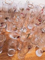 Sammlung Biergläser (ca. 40 Stk.) aus Nachlass