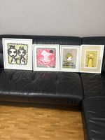 Suite de 4 lithographies signé et numéroté