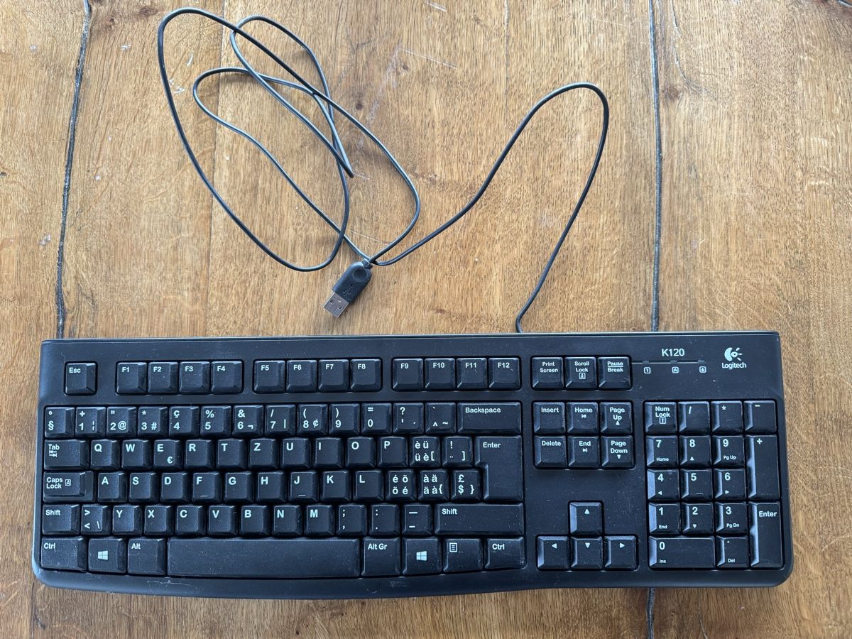 Logitech Tastiere: Tastatur Logitech K-120 – Usato da Spiegel b. Bern venduto da dijaro