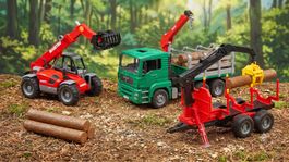 🚀 BRUDER Holz & Forstset > Neupreis CHF 175.– *Top Zustand*