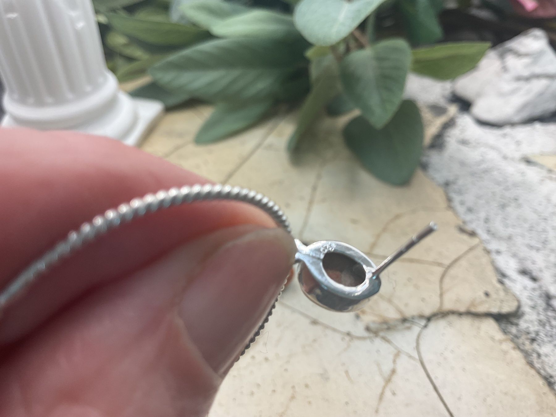 Orecchini pendenti & Orecchini a lobo: Ohrstecker Sterlingsilber mit Schaumkoralle – Nuovo (secondo la descrizione) da Luzern venduto da S.Kern01 2