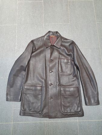 Lederjacke, Seraphin, Jacke, Hirschleder, 50, neuwertig