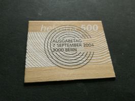 2004 HOLZMARKE SCHWEIZER HOLZ ET VOLL EINWANDFREI
