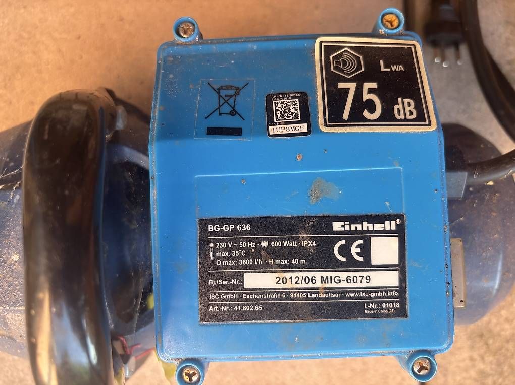 Pumpen & Teile: Vendo pompa  – Gebraucht aus Stabio von Genna82 1