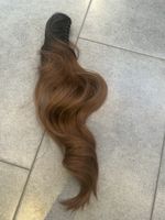Neu ! Kunsthaar Ponytail mit Kralle 60 cm dunkelbraun schoko