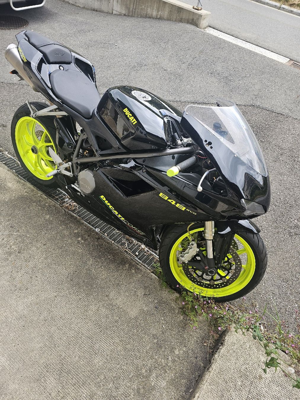 Ducati Strasse: Ducati 848 2008 accidenté  – Defekt aus Orbe von Ramses-deux 4
