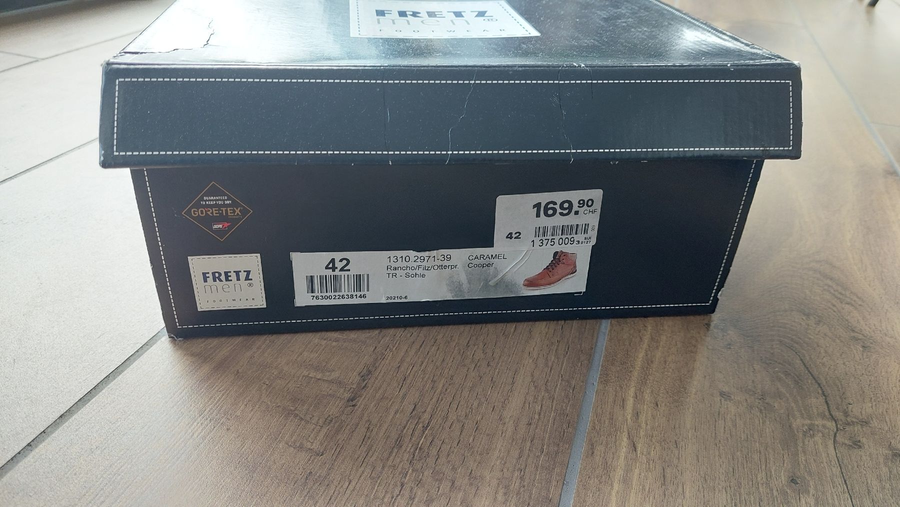 Scarpe da uomo: Lederwinterschuh mit Gore-Tex Gr.42 – Nuovo (secondo la descrizione) da Dübendorf venduto da huebi01 5
