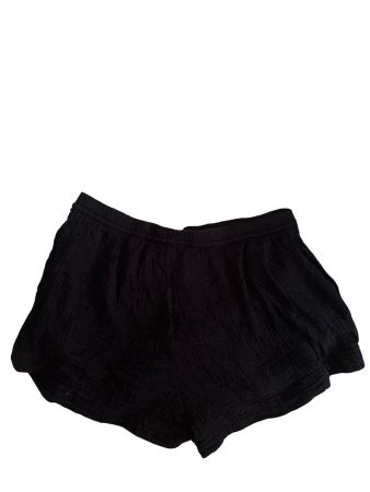 H&M Shorts schwarz mit Struktur – Grösse XL