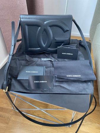 NEU Original DOLCE&GABBANA Umhängetasche Kalbsleder