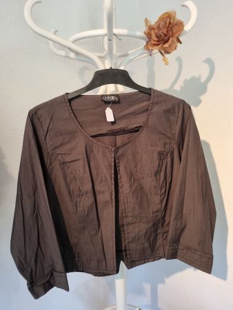 Jäckli dunkelgrau von Colora in XL