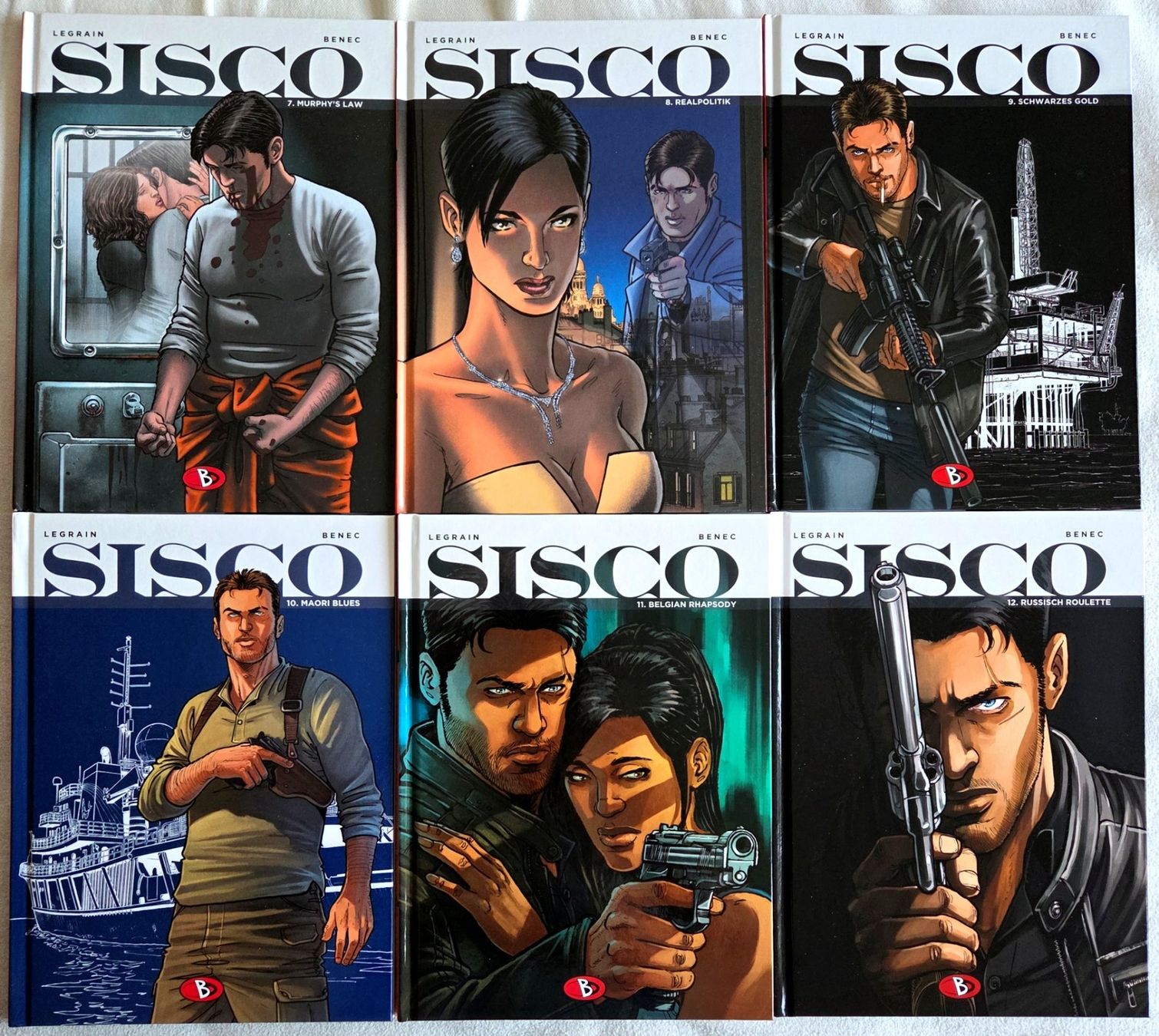 Comics: Legrain / Benec - Sisco - Band 1-12 - Comic – Gebraucht aus Reinach BL von solidsenders 1