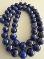 Lapislazuli rund 8mm. Strang