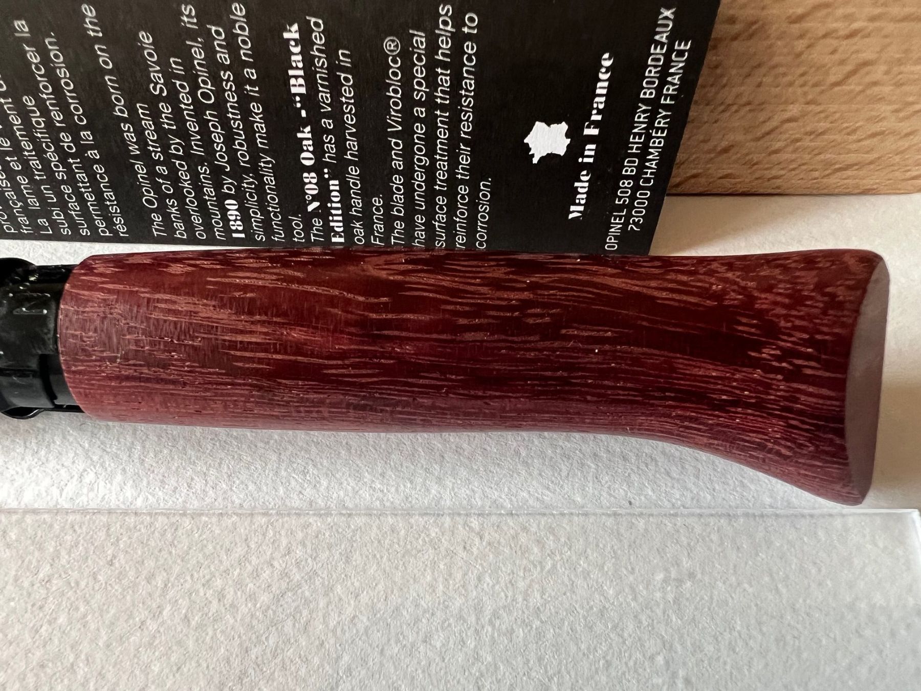 Opinel Coltelli tascabile: Opinel Amarante Black – Nuovo (secondo la descrizione) da Genève venduto da cre_28tz 1